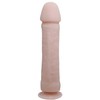 BAILE Duży natūralus penis dildo su przyssawką 26cm