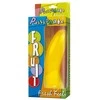 BAILE Geltonas bananų sklandžiai gelinis dildo su siurbtuku