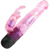 Baile Vibrators Baile Give You Lover Violet Dual-Action Vibrator, 10 Modes, TPR