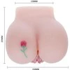 BAILE Vibrating Masturbator 2 skylučių analiniai makšties plaukai