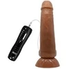 Pretty Love BAILE Minkštas tikroviškas dildo su vibracijomis 18,5 cm