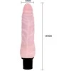 BAILE Natūralios formos medžiaga vibratorius sekso varpos 23cm