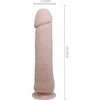 BAILE Natūralus realistiškas varpos dildo 26 cm