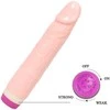 BAILE Penis natūralus realistinis gelinis vibratorius 21cm