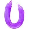 BAILE Dvigubas dildo su delfinų antgaliu 30,5 cm