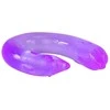 BAILE Dvigubas dildo su delfinų antgaliu 30,5 cm