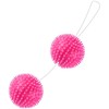 Baile Stimulating Baile Violetinė TPR Pelvic Floor Training Balls 3.6 cm Textured
