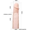 LYBAILE Penis Sleeve I Flesh 6 colių