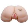 BAILE -REALISTIC VAGINA AND ASS, Vibration Rotation Šildymo funkcija Sekso pokalbis