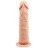 BAILE Realistiškas varpos dildo su siurbtuku, 20 cm