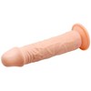BAILE Realistiškas varpos dildo su siurbtuku, 20 cm