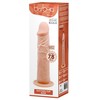 BAILE Realistiškas varpos dildo su siurbtuku, 20 cm