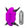 Baile Stimulating Baile Love Rider Vibrating Silicone Harness - Adjustable Intimate System