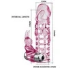 Crazy Bull BAILE Vibruojanti varpos prailginimo rankovė 10 režimų 18cm