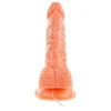 Baile Vibrators BAILE Vibruojantis styguotas tikroviškas penis su siurbtuku