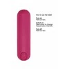 Shots Be Good Tonight 10-Function Compact Bullet Vibrator Juodas 7.7cm