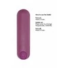 Shots Be Good Tonight 10-Function Compact Vibrating Bullet, Juodas, 7.7cm