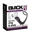 Black Velvets BV Vibrating ring & plug