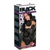 Black Velvets Juodas Velvets Anal Beads