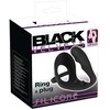 Black Velvets Juodas Velvets Ring &amp; Plug