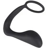 Black Velvets Juodas Velvets Ring &amp; Plug