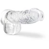 Dreamtoys Blush NATŪRALIAI JŪSŲ 6 colių KRISTALINIS DILDO DEIMANTAS