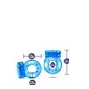 Blush Skaistalai STAY HARD VIBRATING COCK RINGS 2 PACK