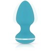 Cala Azul Blanca Vibrating Intimate Plug 10 Modes Atsparus vandeniui USB Rechargeable