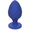 CalExotics Cheeky Silicone Plug Violetinė Atsparus vandeniui Two Sizes