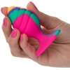 CalExotics Cheeky Medium Swirl Plug Silicone Tie-Dye 7.5cm