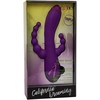 CalExotics Long Beach Bootylicious Violetinė Triple Action Massager Silicone