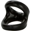 CalExotics COLT Snug Tugger Juodas - Dual Support Anatomical Ring TPR