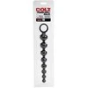 Colt Power Drill Balls juodas analinis žaislas pakuotėje