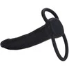 Calexotics Proteza-DUAL PENETRATOR Juodas
