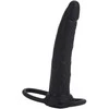 Calexotics Proteza-DUAL PENETRATOR Juodas