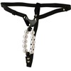 CalExotics Lovers Thong Adjustable Intimate Pearl System Juodas