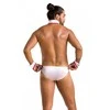 Passion Men Casmir 037 SET GREGORY baltas S/M - Passion