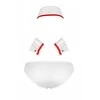 Passion Men Casmir 037 SET GREGORY baltas S/M - Passion