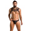 Passion Men Passion Jacob Juodas L/XL - Men's Modern Lingerie Set, Oeko-Tex, EU Made