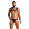 Passion Men PASSION Jacob Juodas Set S/M - Modern Lingerie, Oeko-Tex, EU Quality