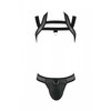 Passion Men PASSION Jacob Juodas Set S/M - Modern Lingerie, Oeko-Tex, EU Quality