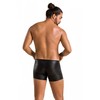 Passion Men Passion 049 Men's Matt Juodas Shorts L/XL - Modern Polyurethane Design