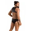Passion Men Passion Body Adam Juodas S/M - Elegant Polyurethane &amp; Polyester Bodysuit