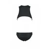 Passion Men Passion Body Adam Juodas S/M - Elegant Polyurethane &amp; Polyester Bodysuit