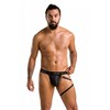 Passion Men Passion BILL Men's Thong Juodas S/M - Modern Polyurethane Design