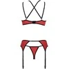 Casmir Apatiniai drabužiai-MAGNOLIA SET red S/M
