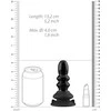 Chrystalino By Shots Chrystalino Glass Dildo vibruoja ant siurbtuko
