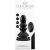Chrystalino By Shots Chrystalino Glass Dildo vibruoja ant siurbtuko
