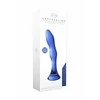 Chrystalino By Shots Chrystalino Glass vandeniui atsparus dildo išangei ir makštiui, 15 cm