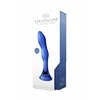 Chrystalino By Shots Chrystalino Glass vandeniui atsparus dildo išangei ir makštiui, 15 cm